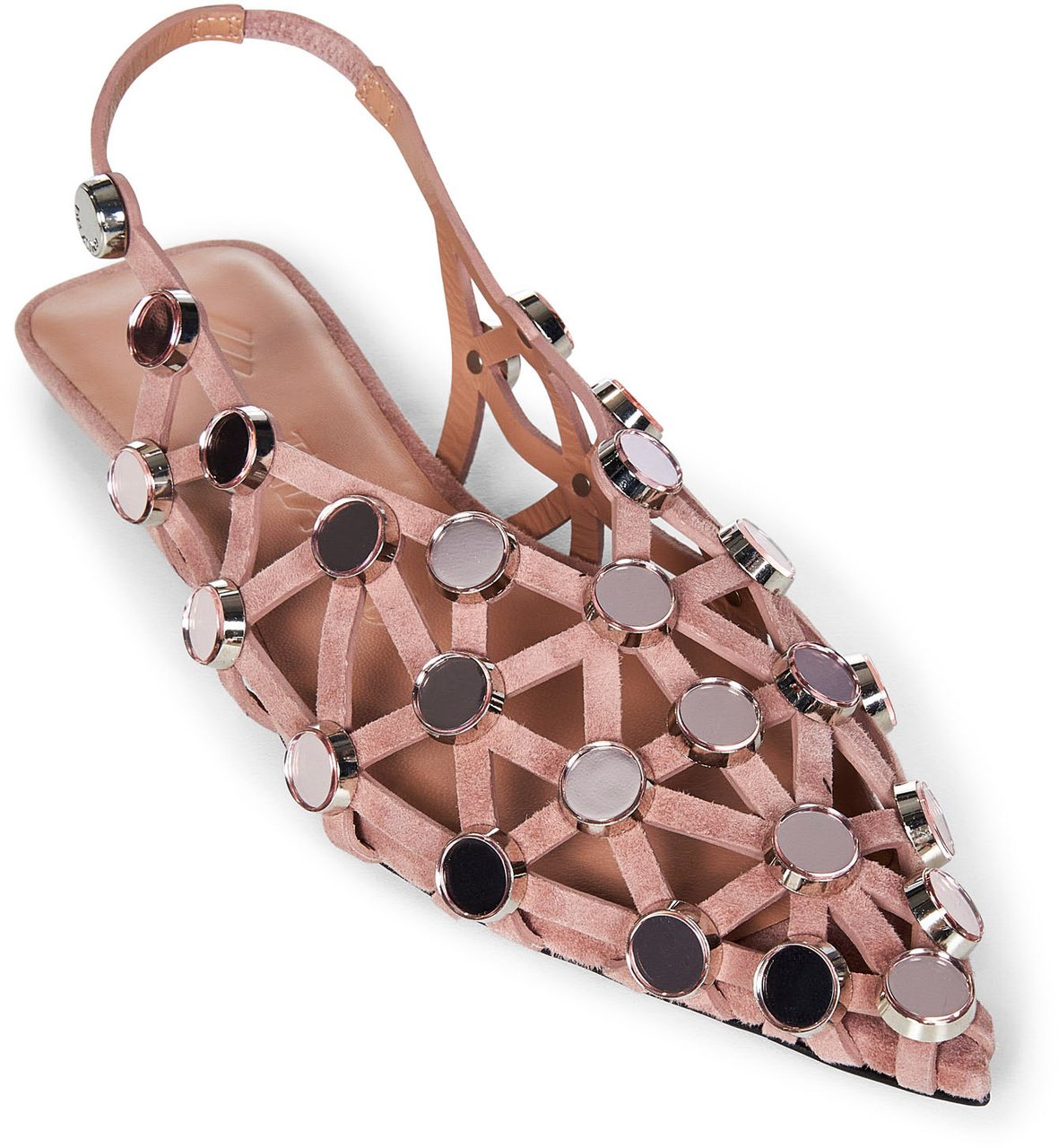 The Attico Flat Shoes Beige Beige