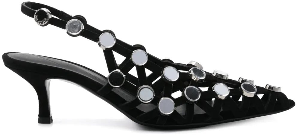 The Attico grid slingback 50mm divers Divers