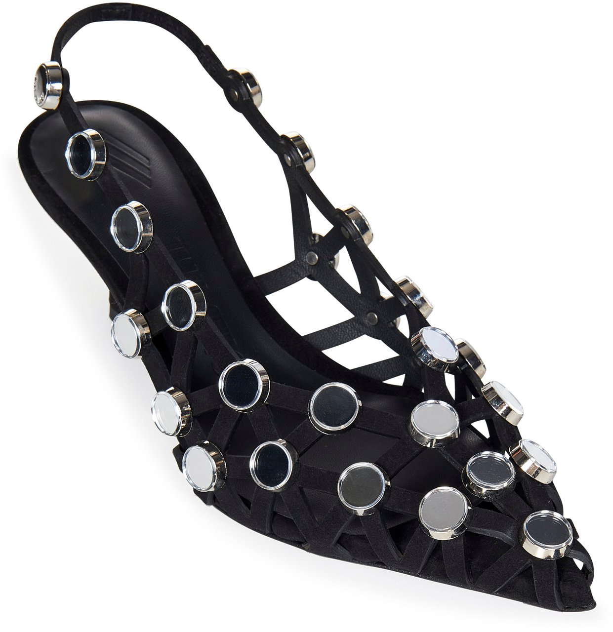 The Attico The Attico With Heel Black Zwart