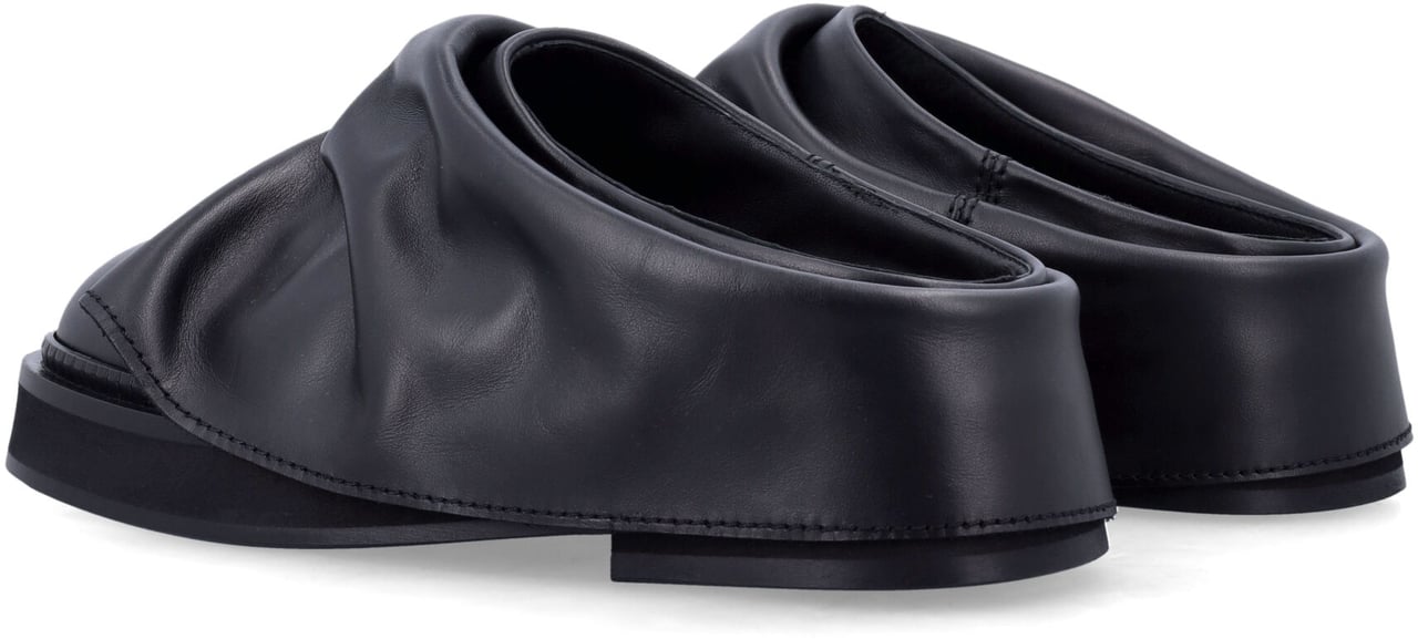 The Attico Mini Robin Sabot Nero Zwart