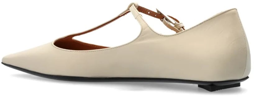 The Attico Juno Ballerina Neutraal