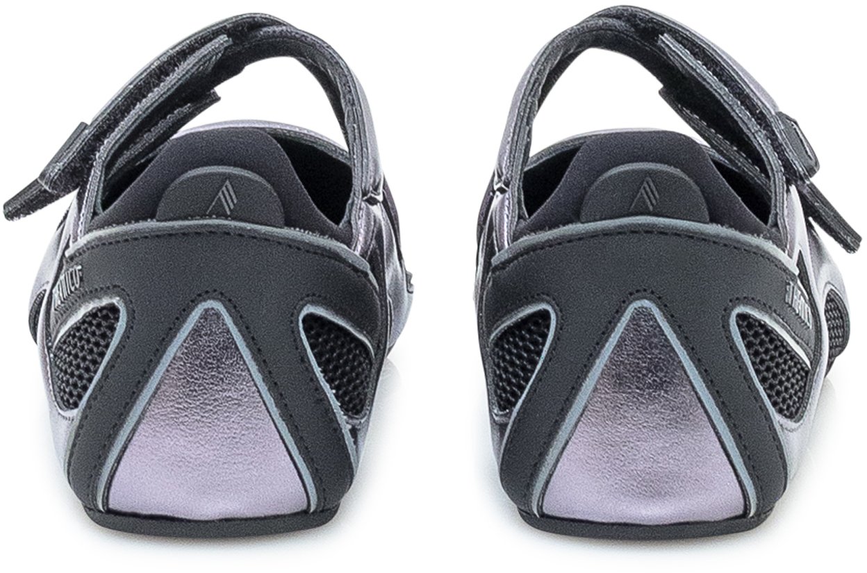 The Attico Ballerine Sportive FLOOR01 Zilver