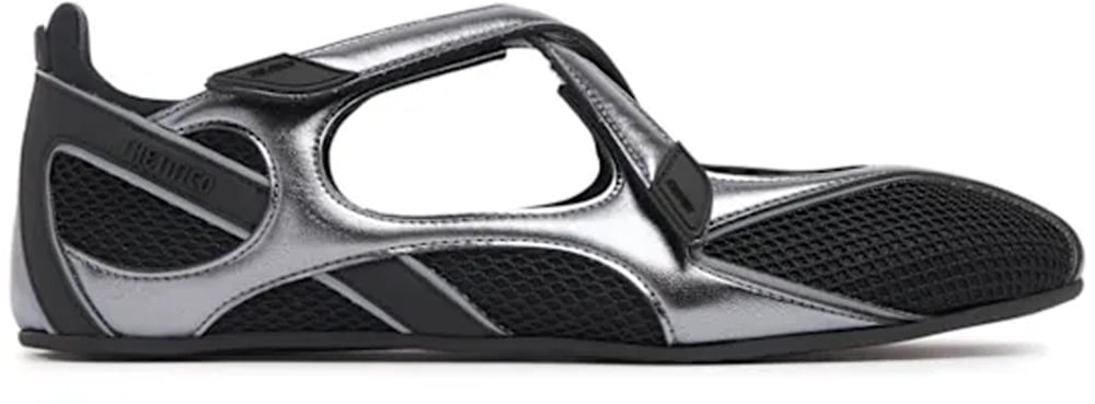 The Attico Flat Shoes Black Zwart