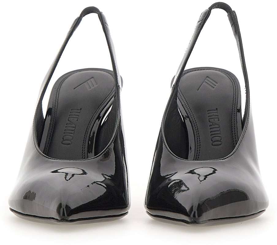 The Attico With Heel Black Zwart