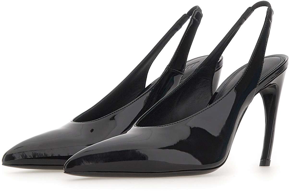 The Attico With Heel Black Zwart