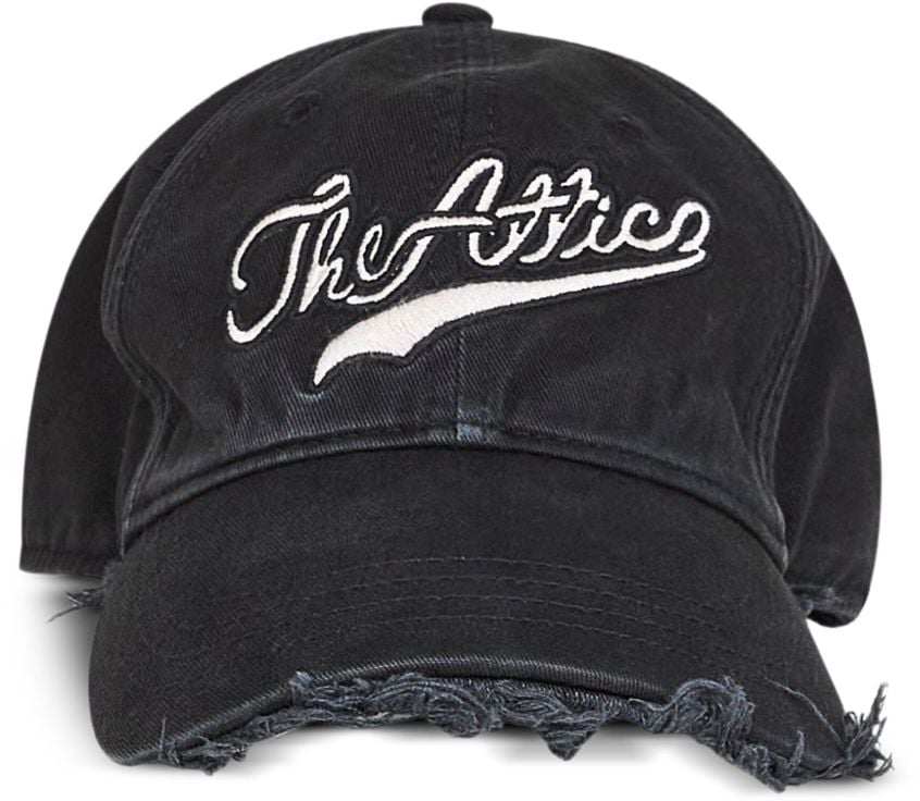 The Attico Hats Black Zwart