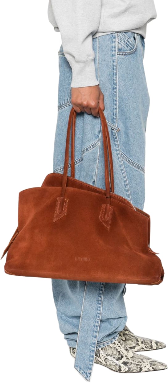 The Attico Bags Brown Beige