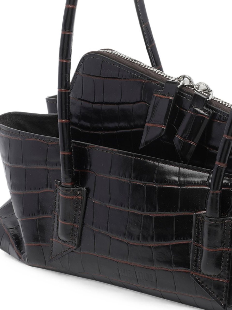 The Attico Bags Brown Zwart