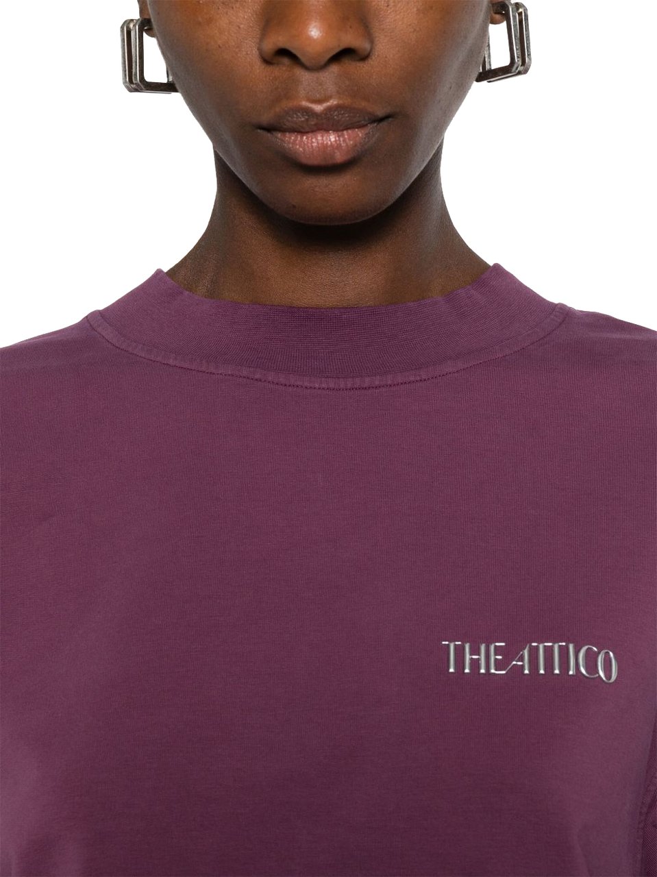The Attico Dresses Purple Paars