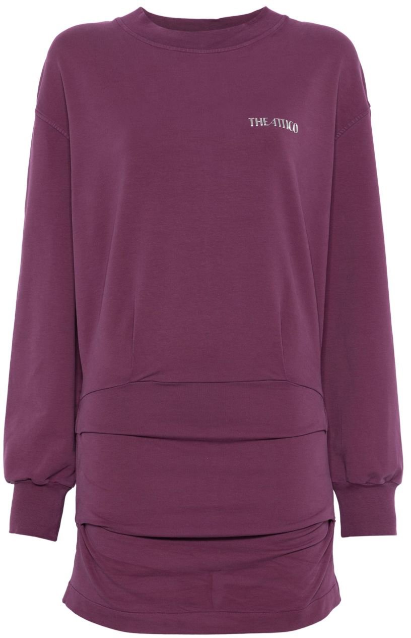 The Attico Dresses Purple Paars