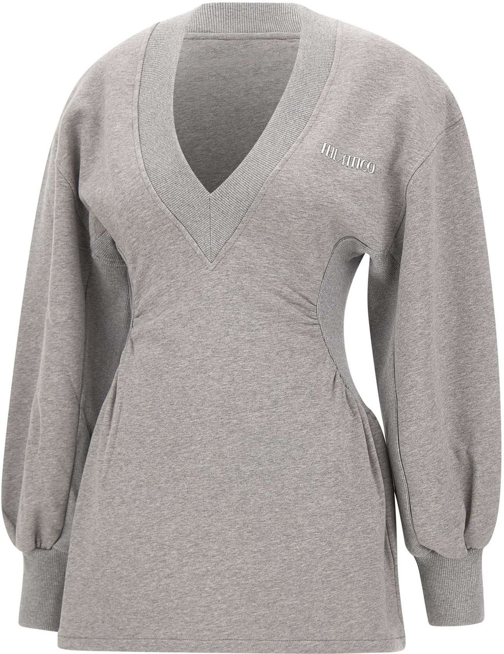 The Attico Dresses Grey Grijs