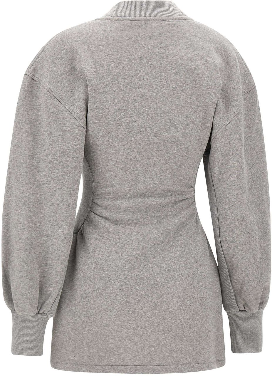 The Attico Dresses Grey Grijs