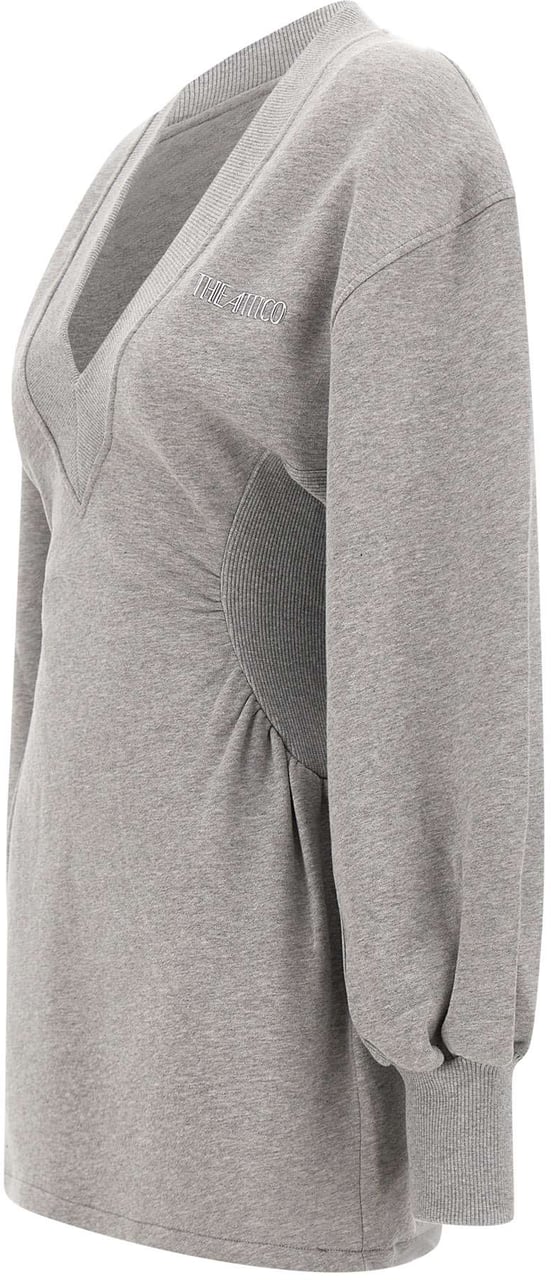 The Attico Dresses Grey Grijs