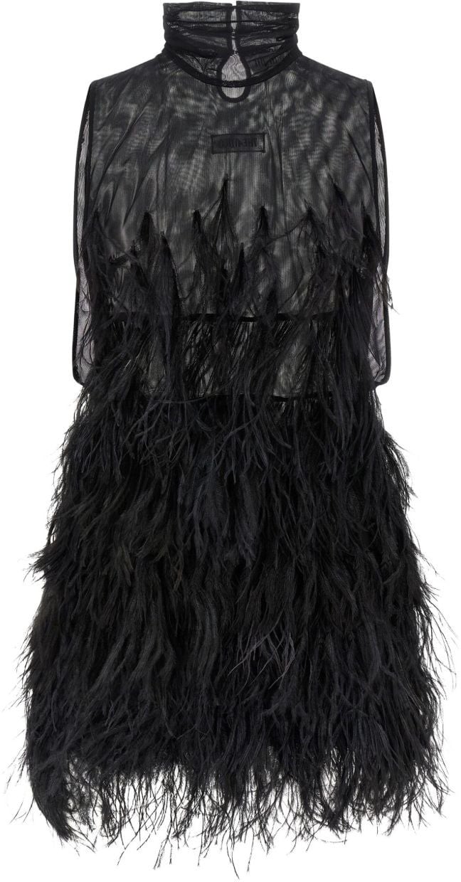 The Attico Dresses Black Zwart