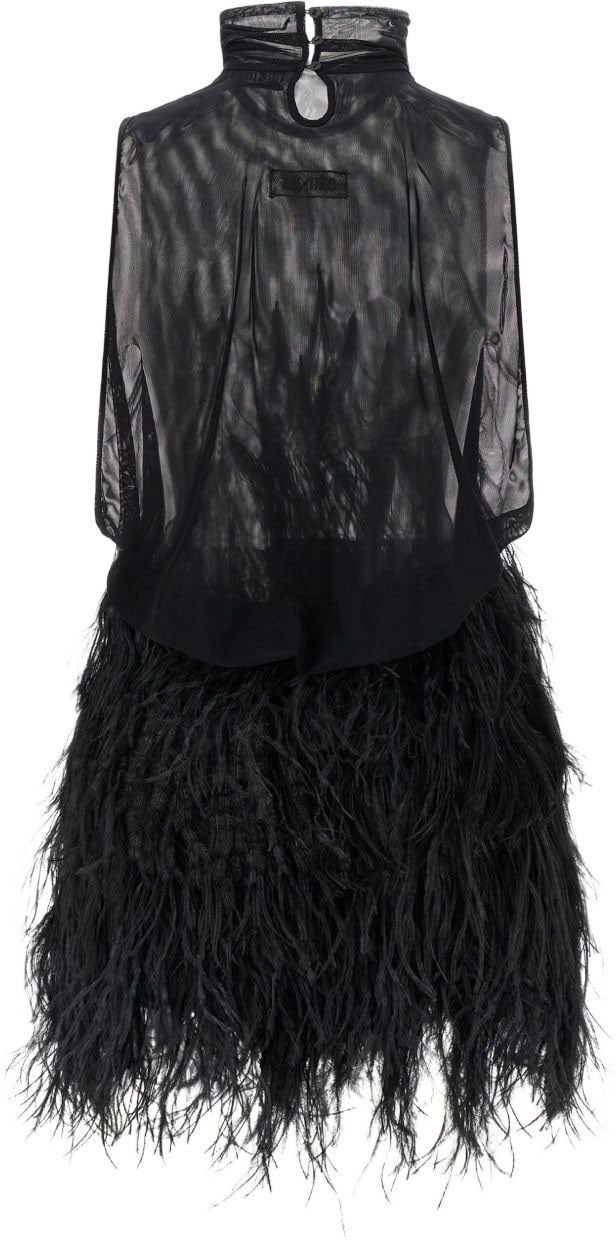 The Attico Dresses Black Zwart