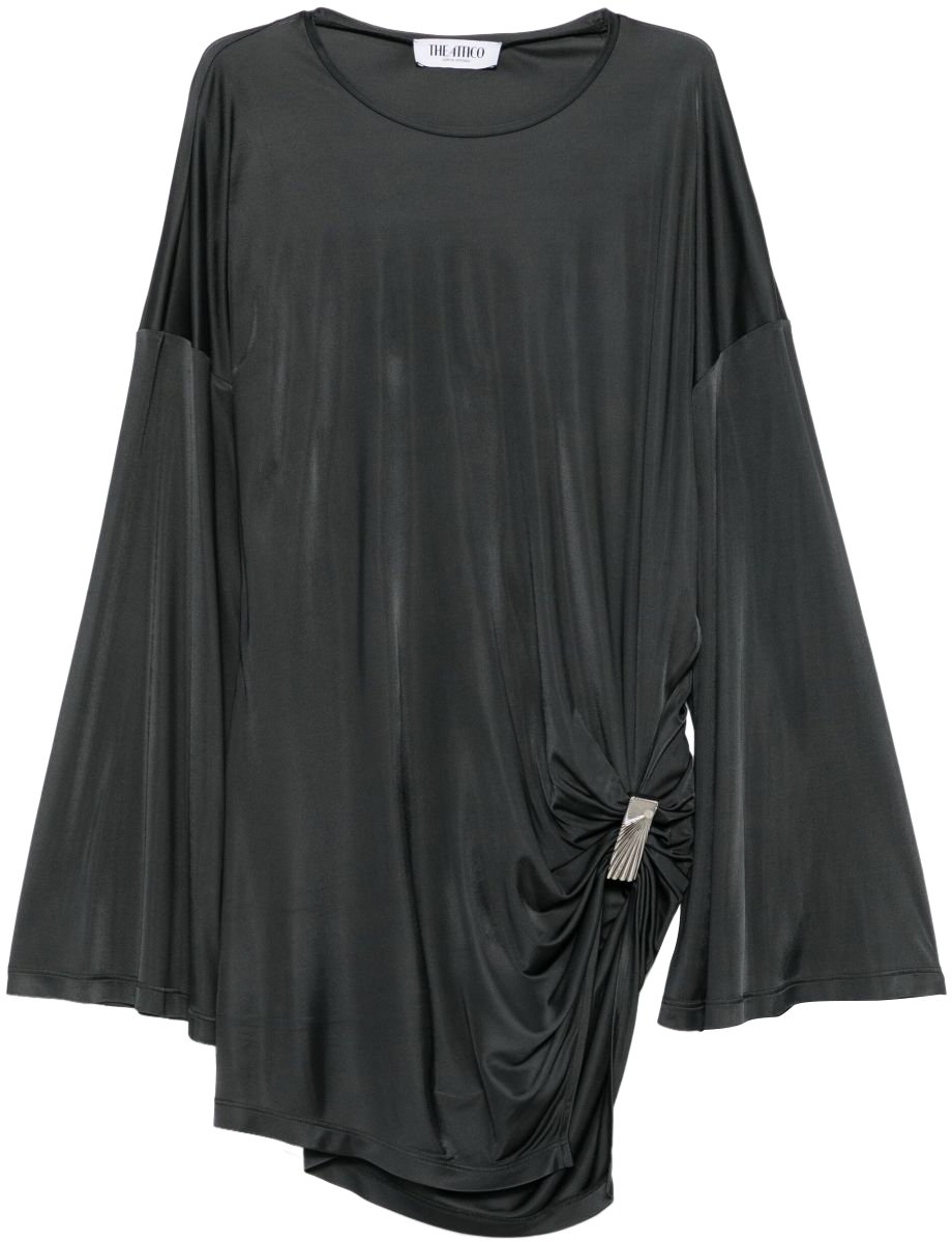 The Attico Dresses Grey Grijs