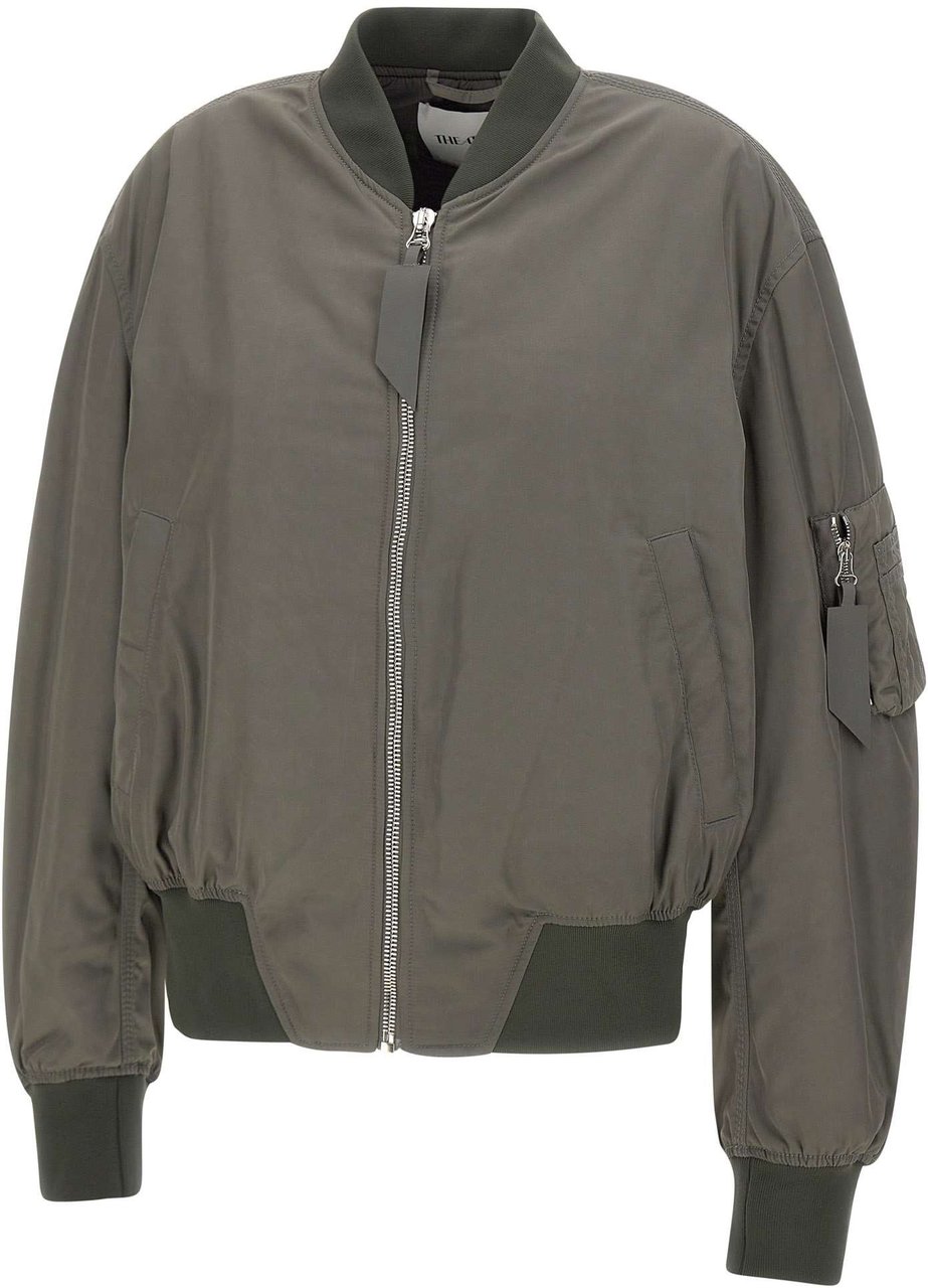 The Attico Jackets Grey Grijs