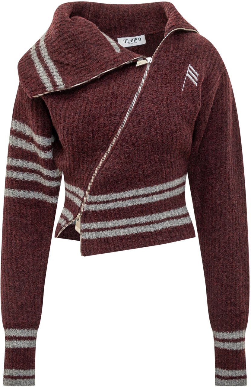 The Attico Cardigan The Attico Rood