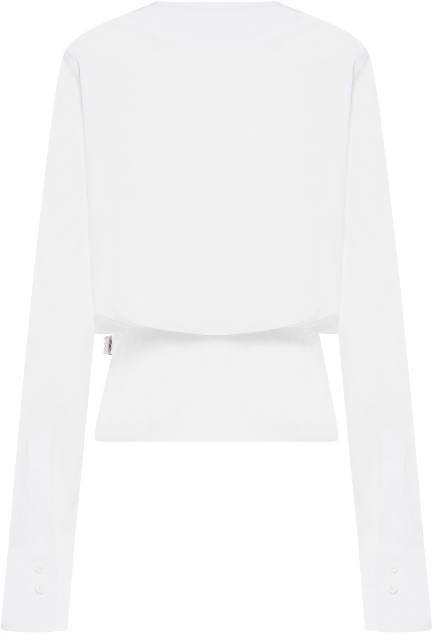 The Attico Shirts White Wit