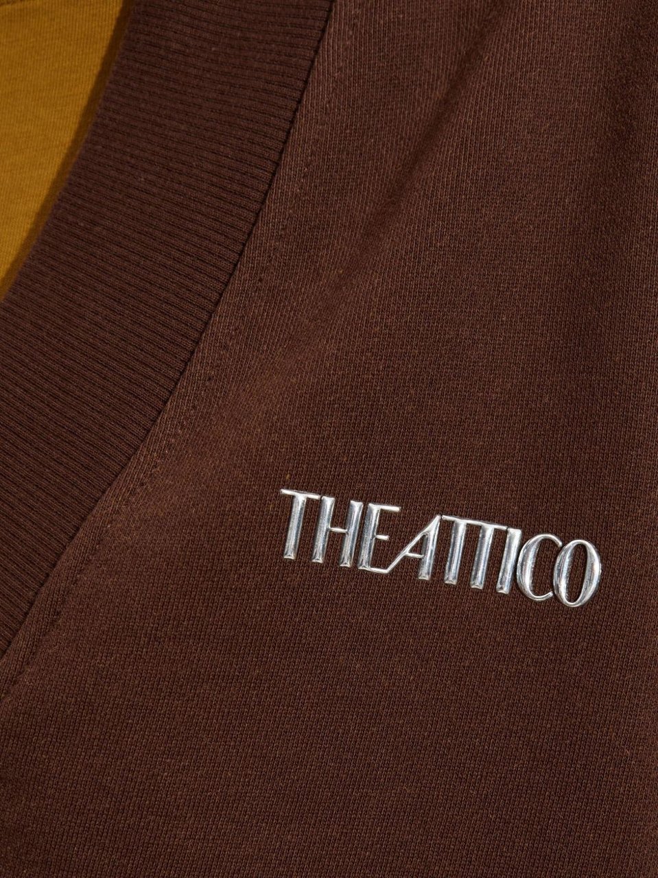 The Attico Sweaters Brown Bruin