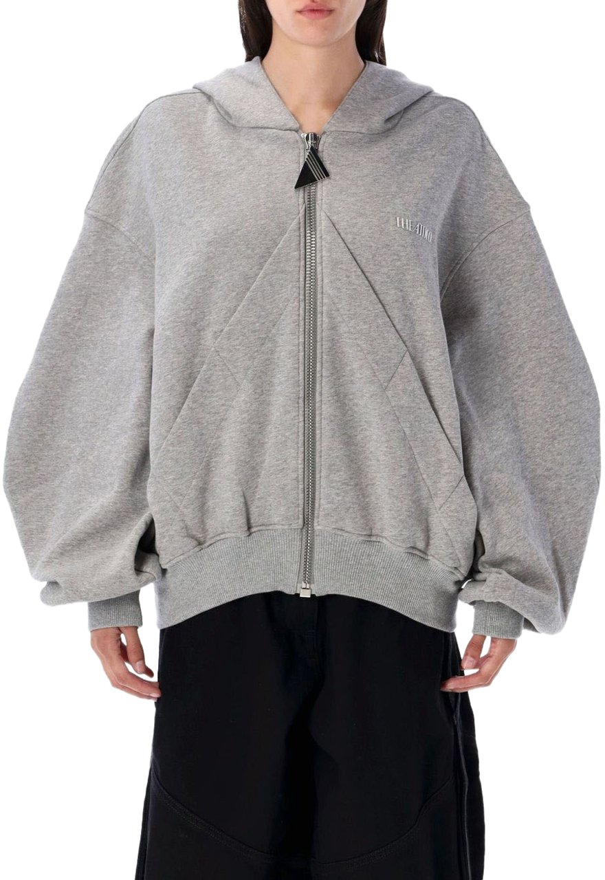 The Attico Sweaters Grey Grijs