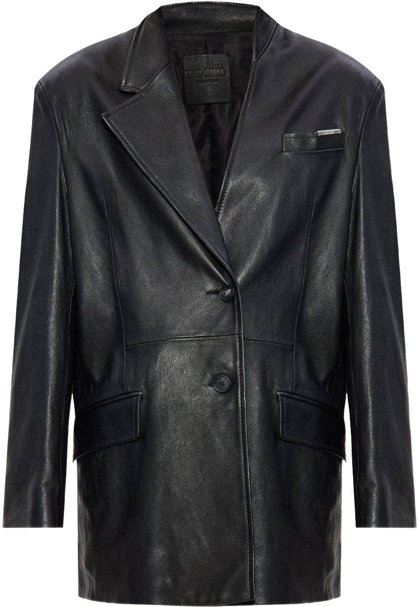 The Attico Jackets Black Zwart