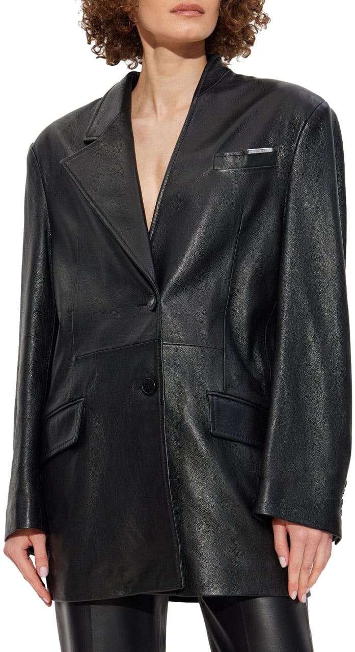 The Attico Jackets Black Zwart