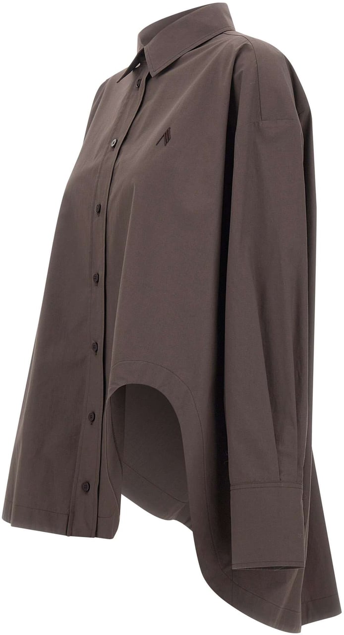 The Attico Shirts Brown Bruin