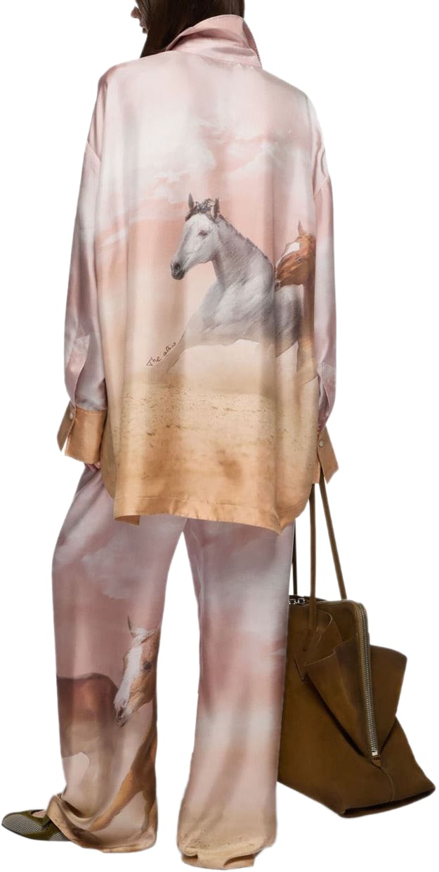 The Attico Shirts Pink Roze