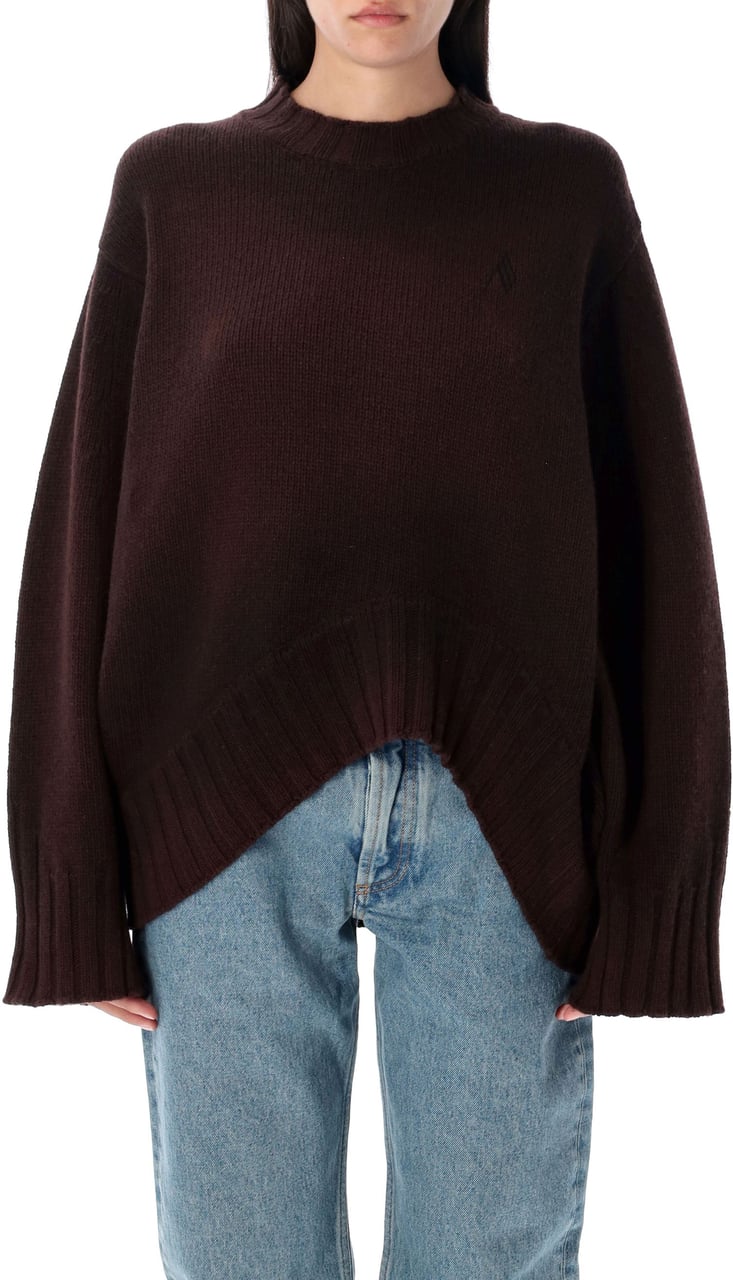 The Attico Sweater Marrone Bruin