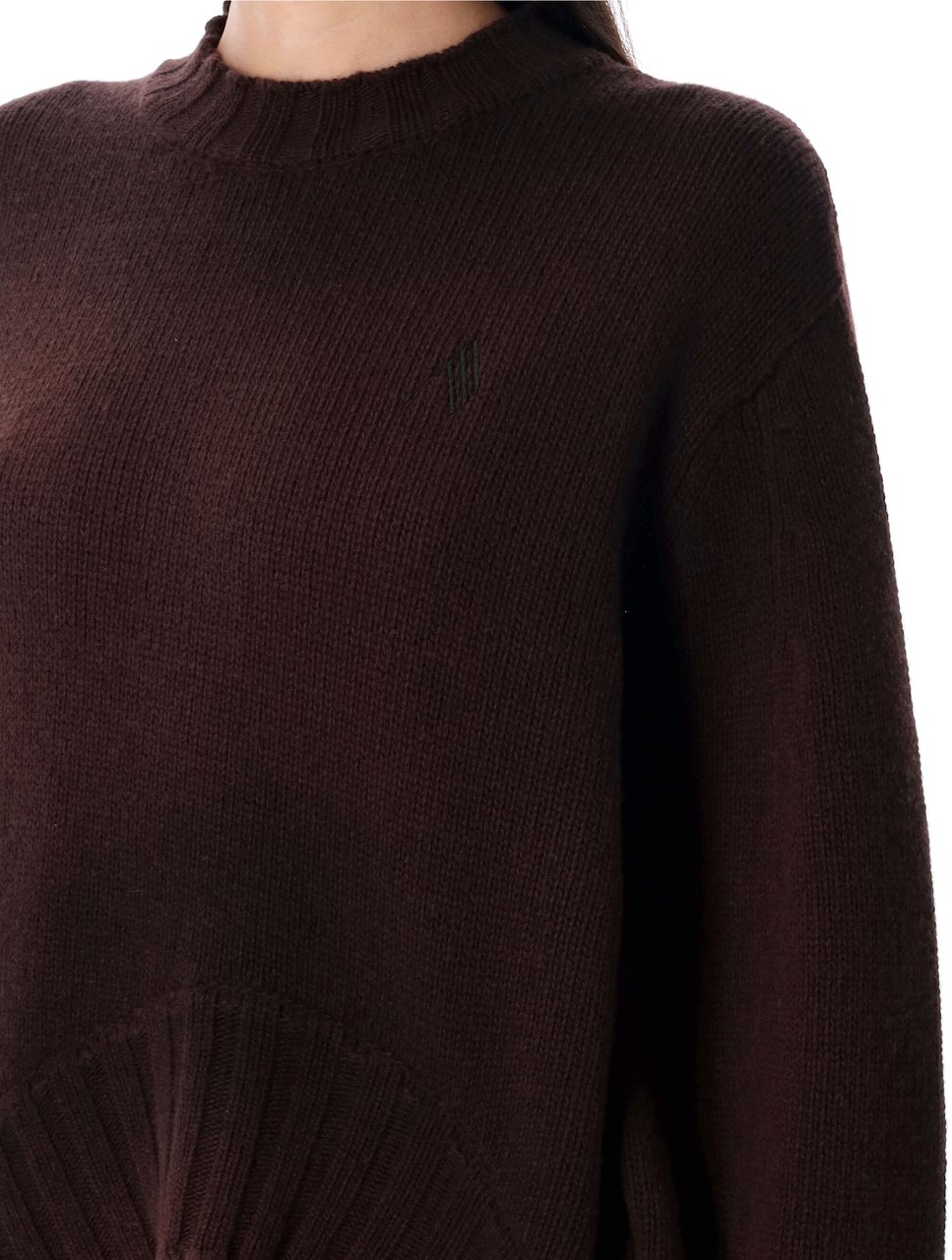 The Attico Sweater Marrone Bruin