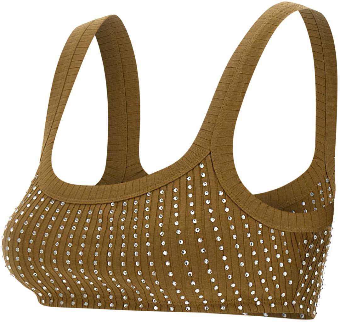 The Attico Top Green Groen