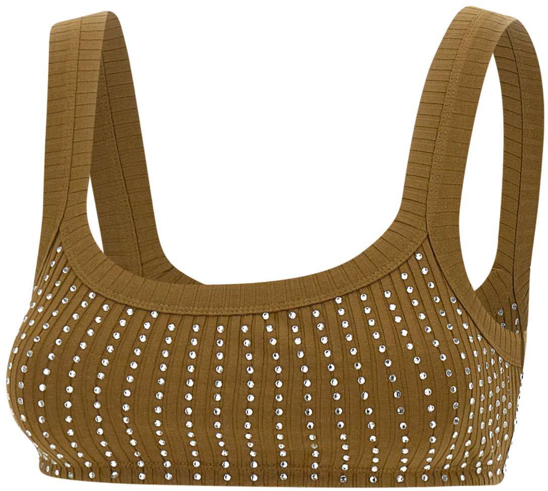 The Attico Top Green Groen