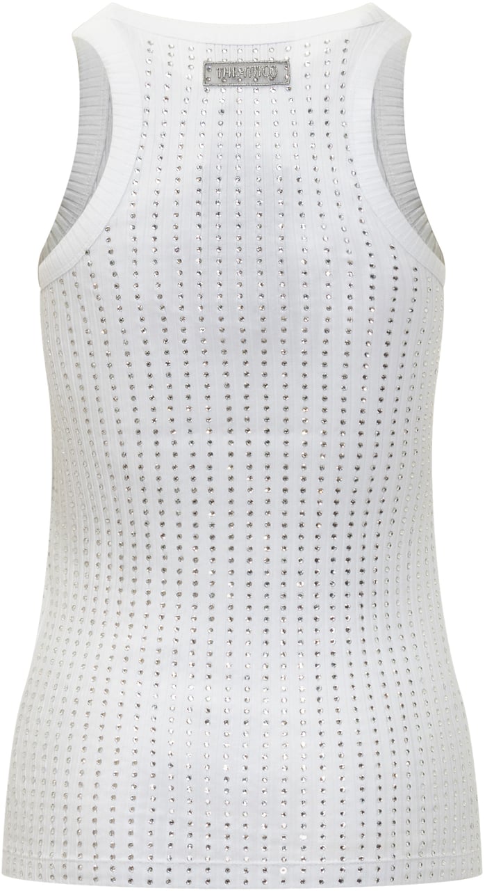 The Attico Tank Top The Attico Wit