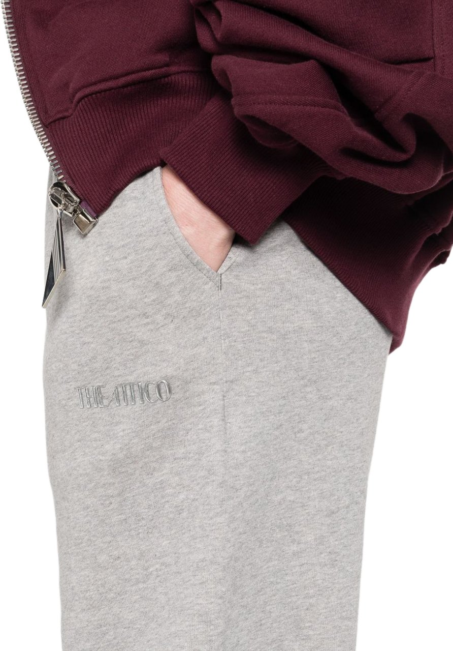 The Attico Trousers Light Grey Grijs