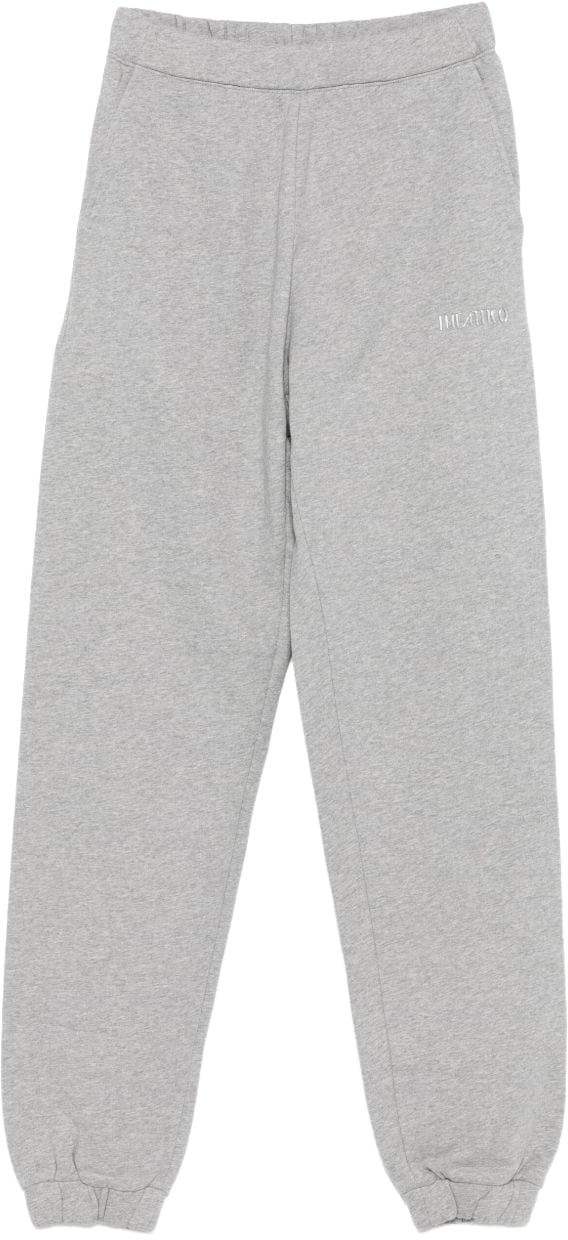 The Attico Trousers Light Grey Grijs