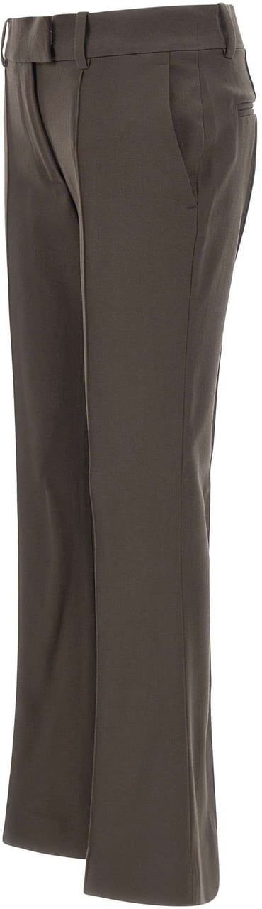 The Attico Trousers Brown Bruin