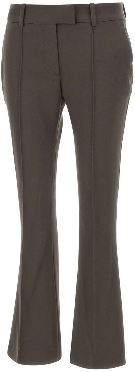The Attico Trousers Brown Bruin