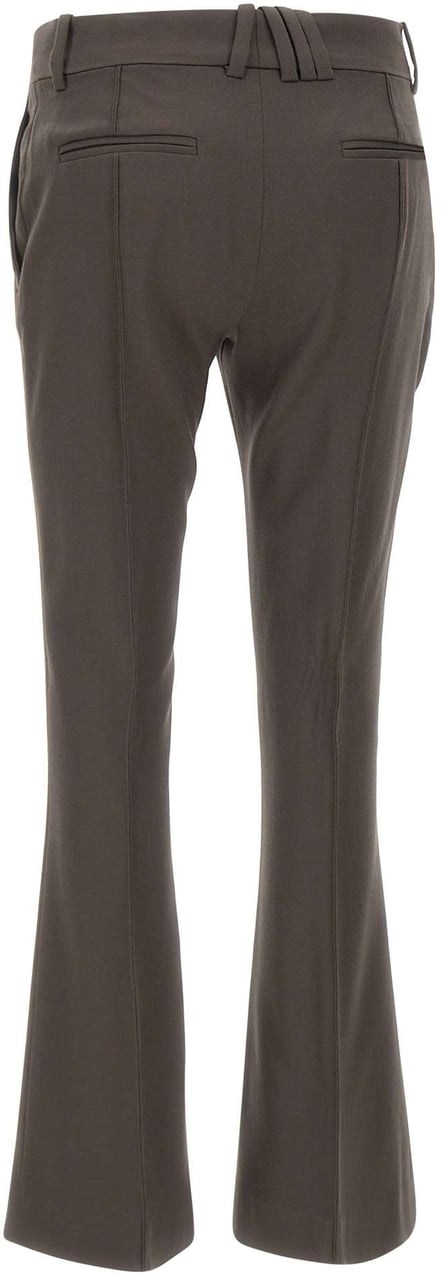 The Attico Trousers Brown Bruin