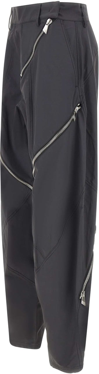 The Attico Trousers Grey Grijs