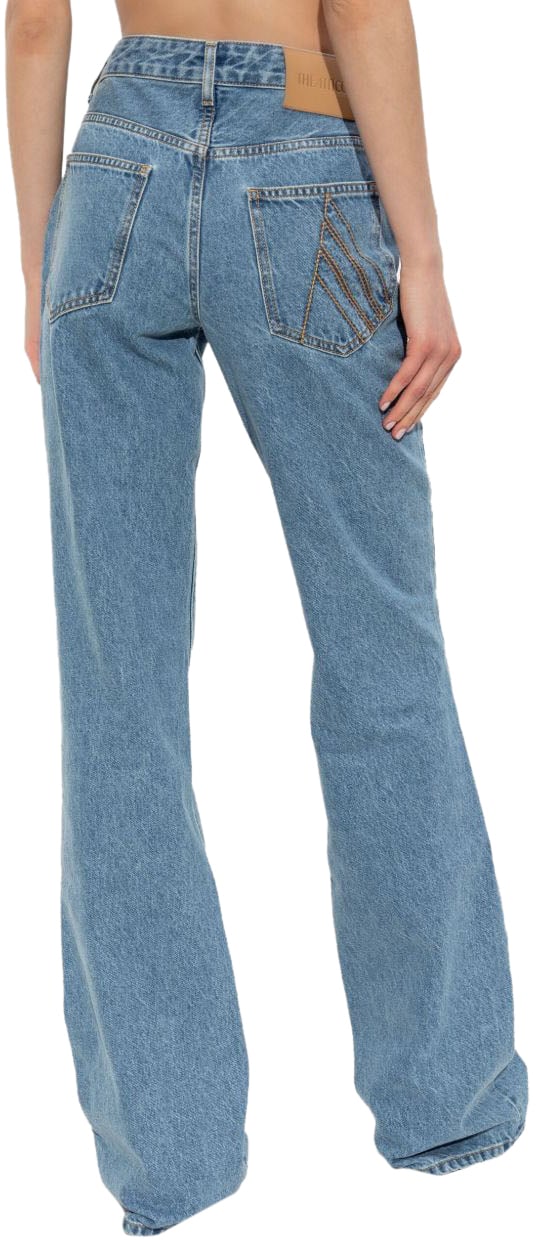 The Attico Jeans Blue Blauw