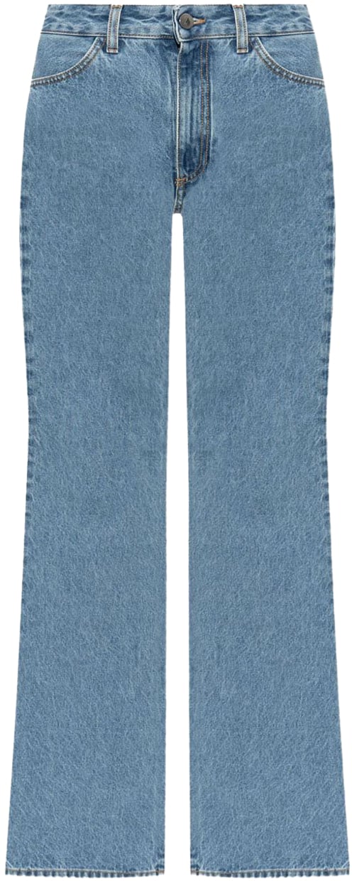 The Attico Jeans Blue Blauw