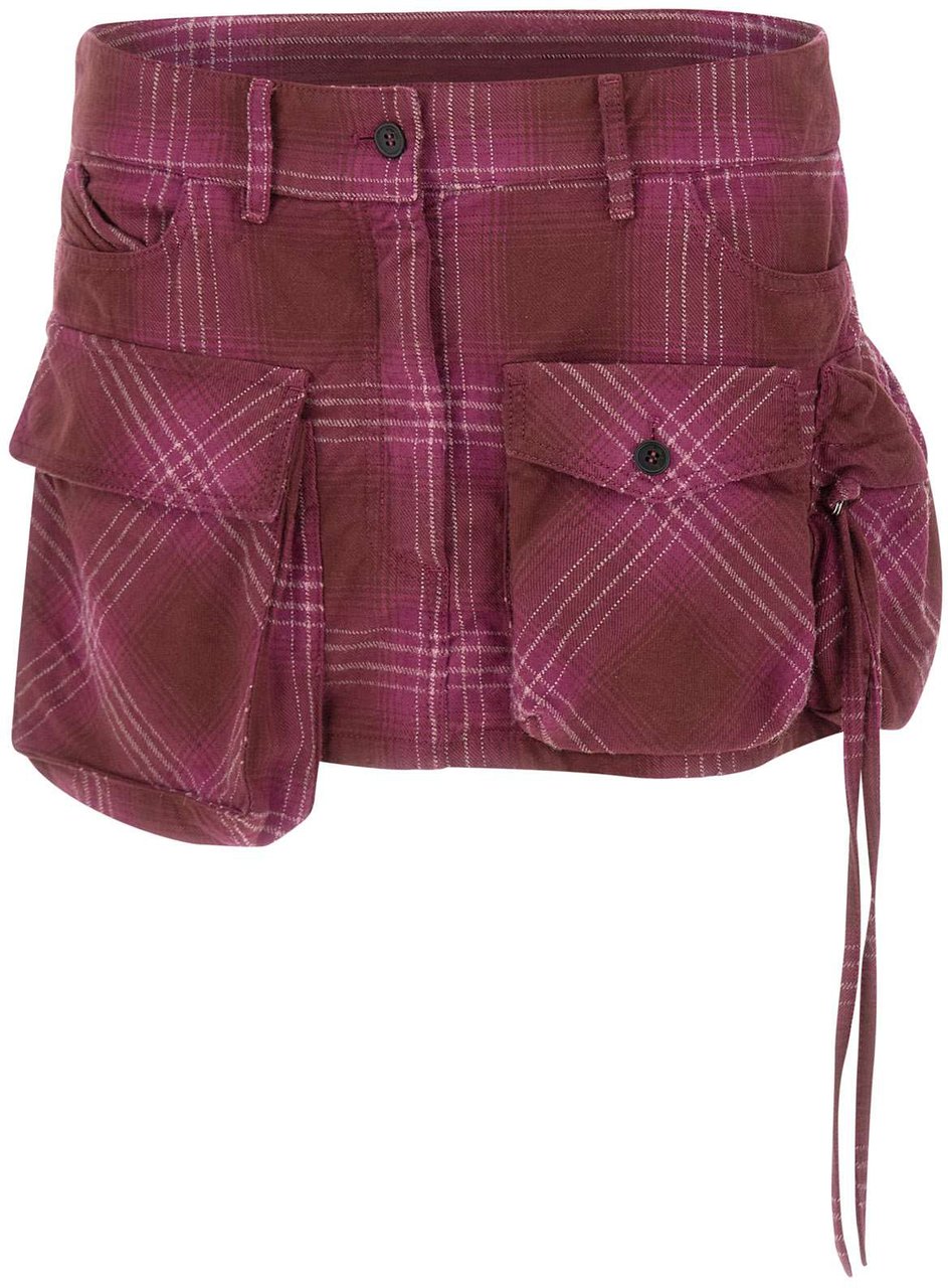 The Attico Skirts Purple Paars
