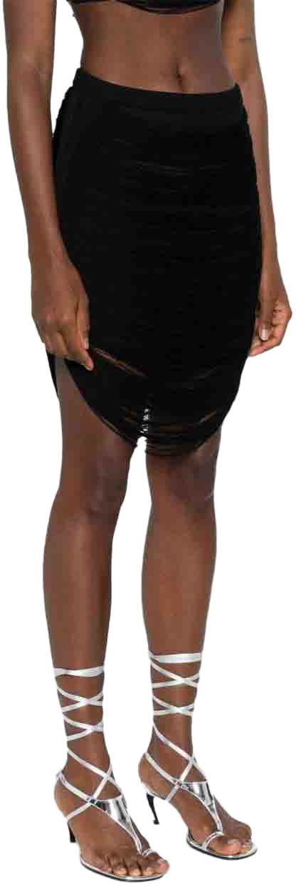 The Attico Skirts Black Zwart