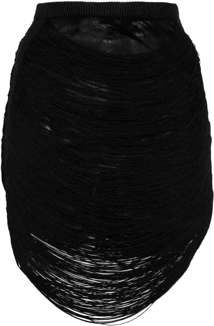 The Attico Skirts Black Zwart
