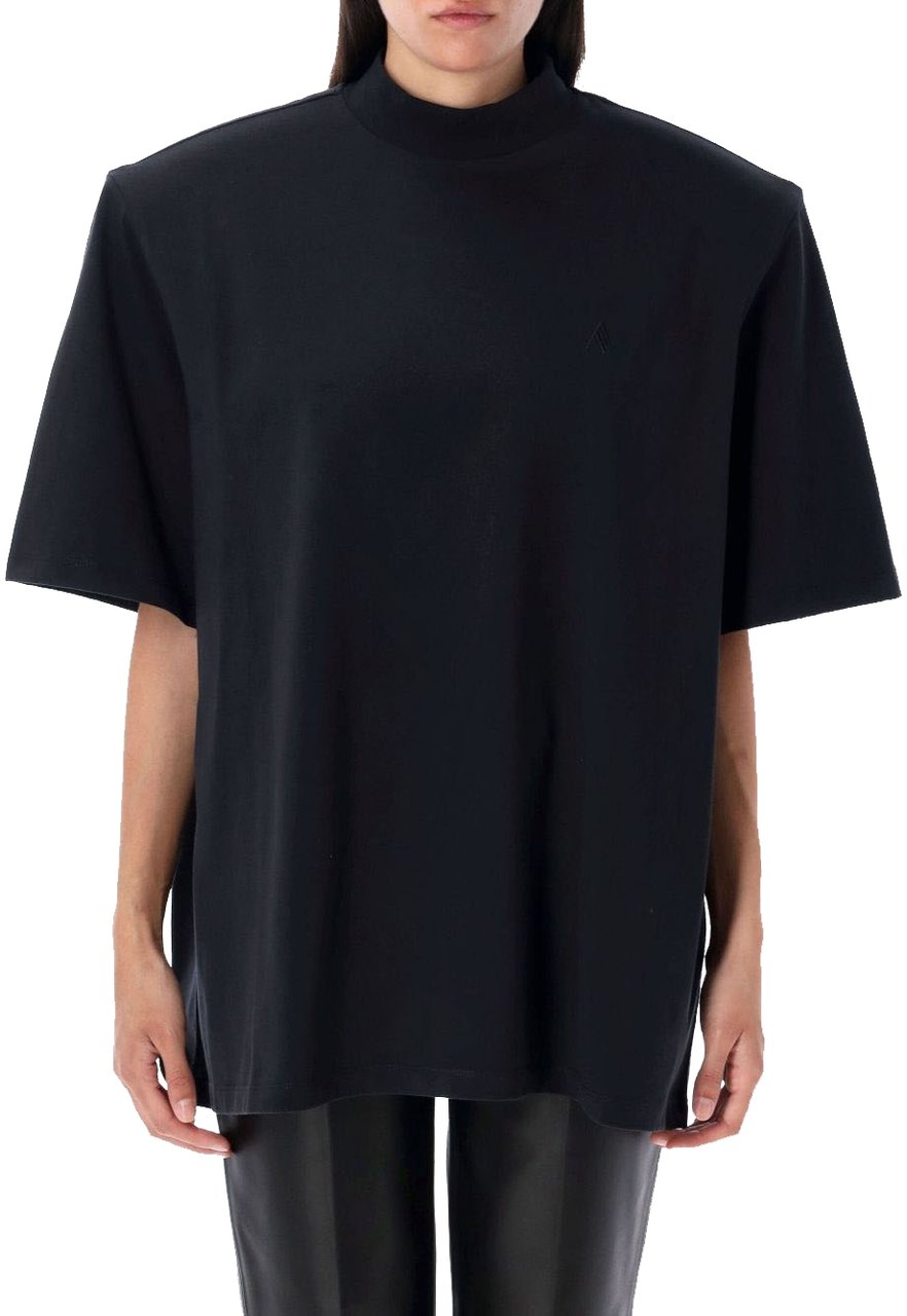 The Attico T-Shirts And Polos Black Zwart