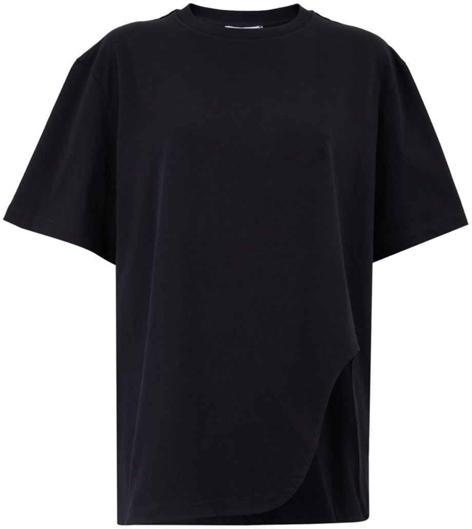 The Attico T-Shirts And Polos Black Zwart