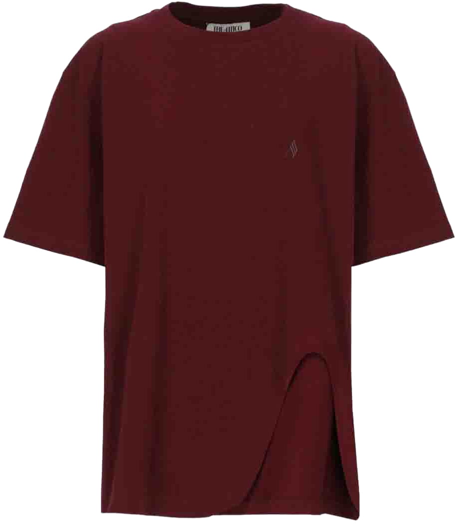 The Attico T-Shirts And Polos Bordeaux Rood