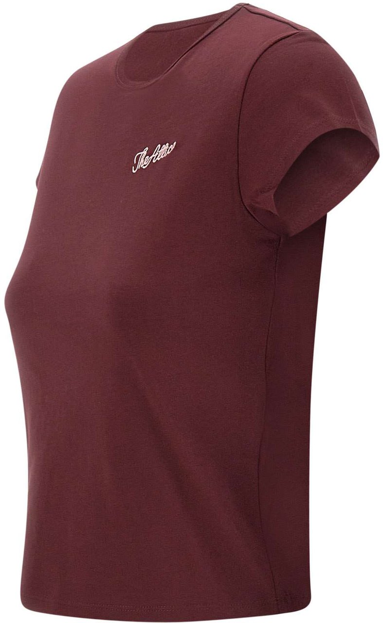 The Attico T-Shirts And Polos Purple Paars