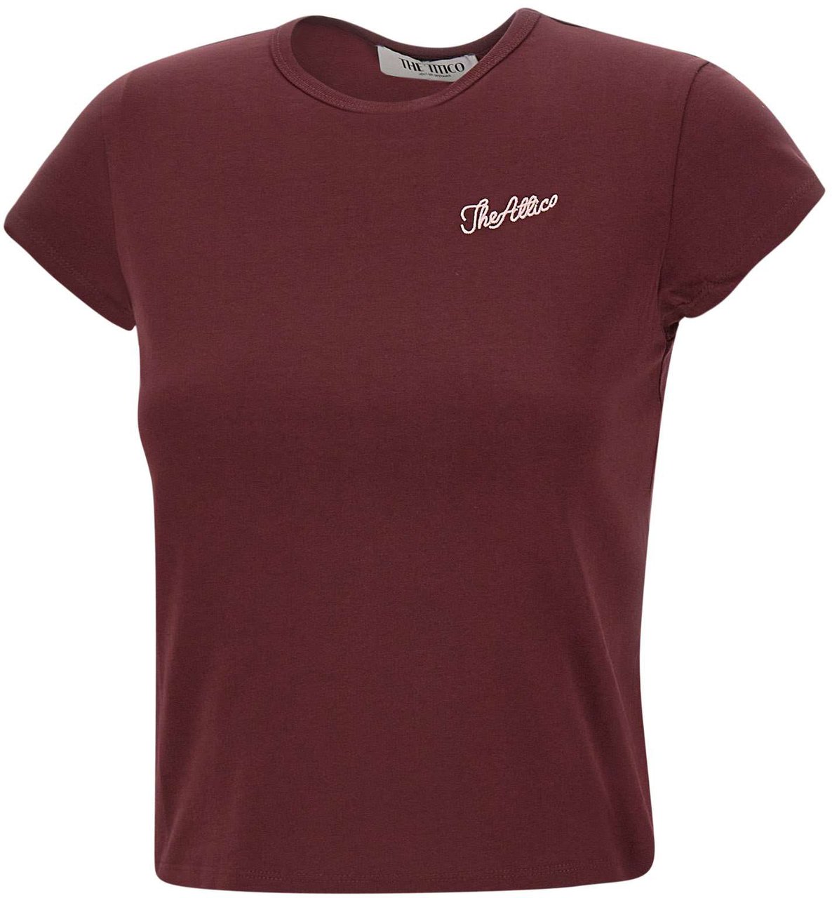 The Attico T-Shirts And Polos Purple Paars